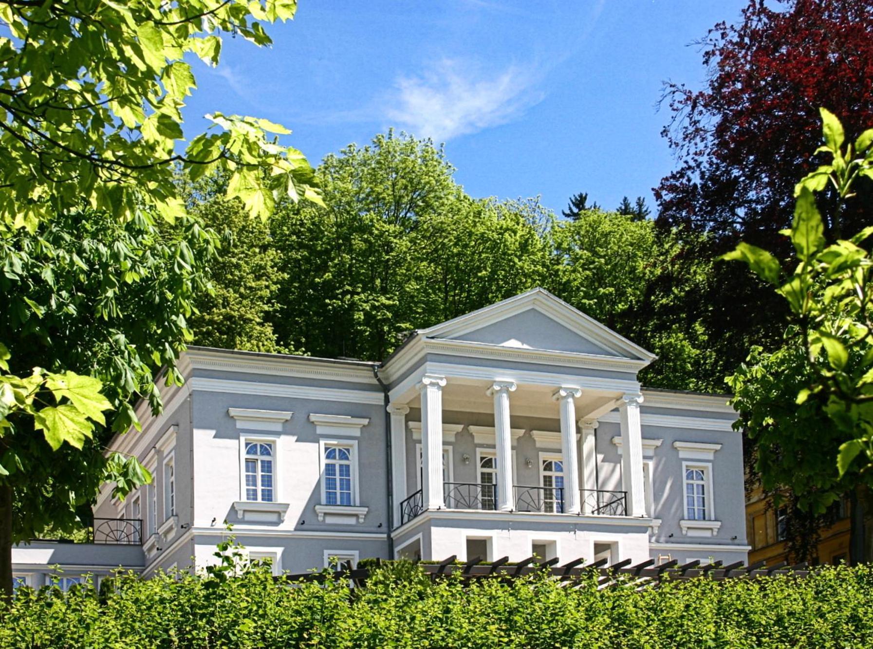 Gourmet Hotel Villa Patriot Mariánské Lázně Exteriör bild