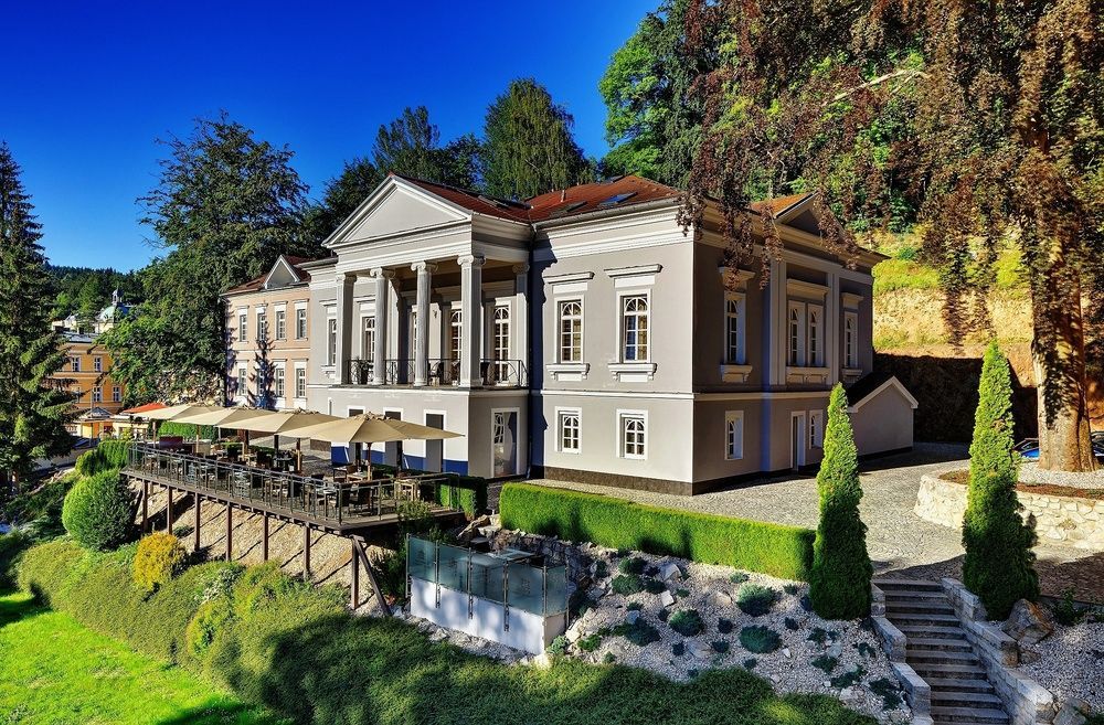 Gourmet Hotel Villa Patriot Mariánské Lázně Exteriör bild