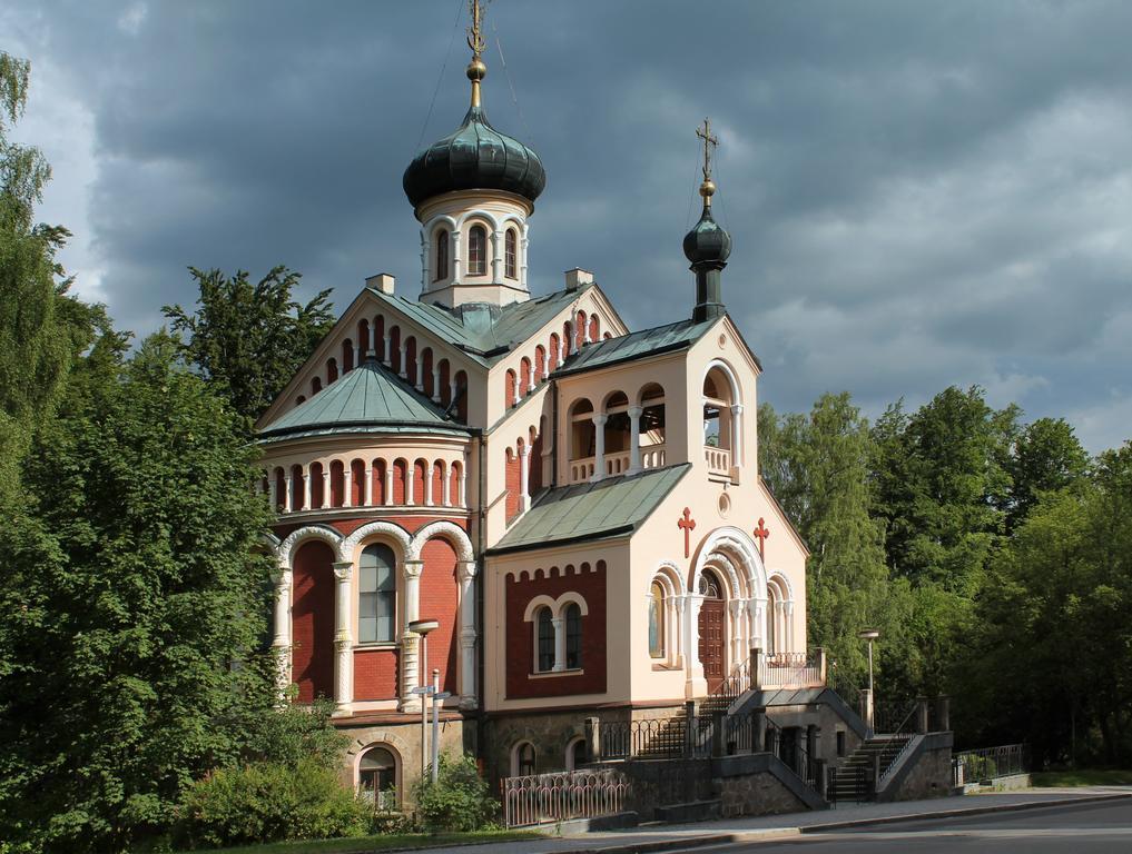Gourmet Hotel Villa Patriot Mariánské Lázně Exteriör bild